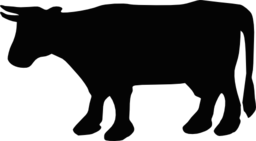 Cow Silhouette 2