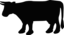 Cow Silhouette 2
