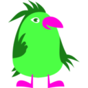 download Blue Bird clipart image with 270 hue color