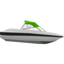 download Speed Boat clipart image with 225 hue color