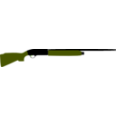 download Shotgun clipart image with 45 hue color