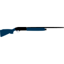 download Shotgun clipart image with 180 hue color