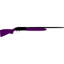 download Shotgun clipart image with 270 hue color