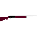 download Shotgun clipart image with 315 hue color