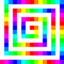 120 Square Spiral 12 Color