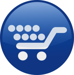 Shopping Cart Blue