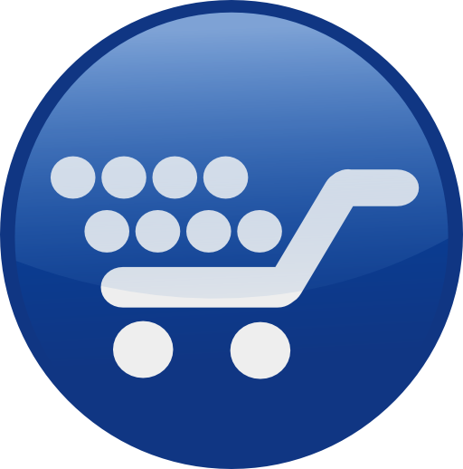 Shopping Cart Blue