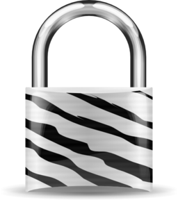 Padlock Zebra