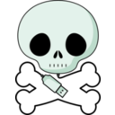 download Logo Skull Hyf clipart image with 90 hue color