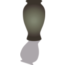 download Vase Icon clipart image with 90 hue color