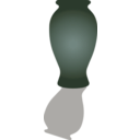 download Vase Icon clipart image with 180 hue color