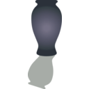 download Vase Icon clipart image with 270 hue color