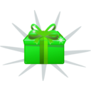 download Gift clipart image with 90 hue color