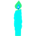 download Candle Candles clipart image with 135 hue color