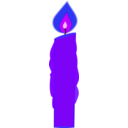 download Candle Candles clipart image with 225 hue color