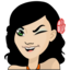 Girl Winking