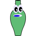 download Blue Bowling Bottle clipart image with 270 hue color