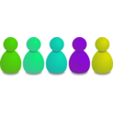 download Users Or Pawns clipart image with 90 hue color