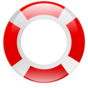 download Life Saver clipart image with 0 hue color