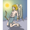 download Angel clipart image with 0 hue color