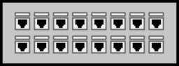 16 Port Patch Panel