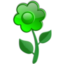 download Flower A3 clipart image with 90 hue color