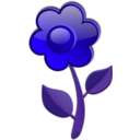 download Flower A3 clipart image with 225 hue color