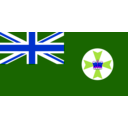 download Flag Of Queensland Australia clipart image with 225 hue color