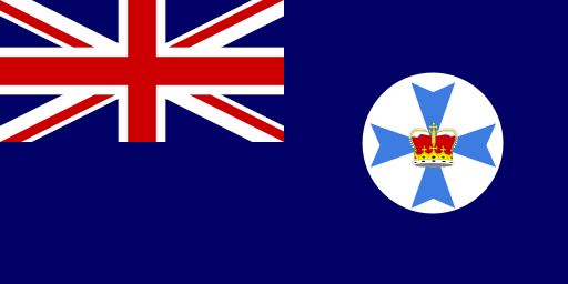Flag Of Queensland Australia