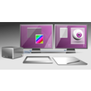 download Graphic Workstation clipart image with 90 hue color