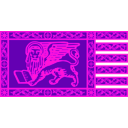 download Venice Flag clipart image with 270 hue color