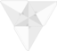 Tetrahedron Net Tetraeder Netz