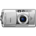 download Digital Camera clipart image with 315 hue color