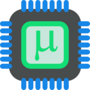 download Microprocessor clipart image with 180 hue color