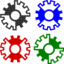 Abstract Gear Wheels