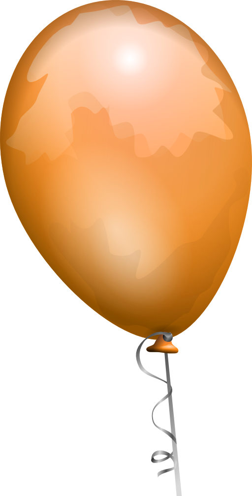 Balloon Orange Aj