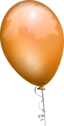 Balloon Orange Aj