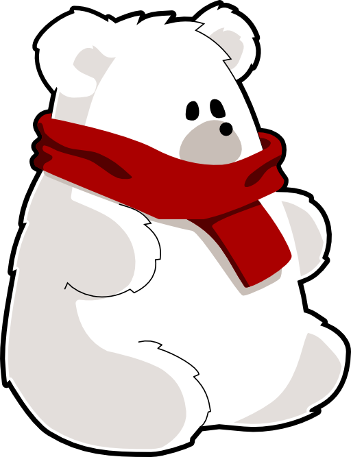 Bear With Red Scarf