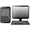 download Computer clipart image with 90 hue color