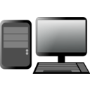 download Computer clipart image with 180 hue color