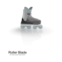 download Rollerblades clipart image with 135 hue color