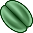 download Bean clipart image with 90 hue color