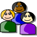 download People clipart image with 0 hue color