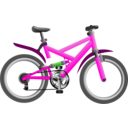 download Blue Bike clipart image with 90 hue color