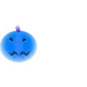 download Helloween Pumpkin clipart image with 180 hue color