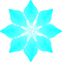 download Akflower01 clipart image with 180 hue color