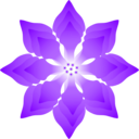 download Akflower01 clipart image with 270 hue color