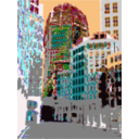 download Zurichtoren clipart image with 180 hue color