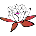 download Lotus Flower clipart image with 270 hue color