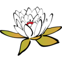 download Lotus Flower clipart image with 315 hue color